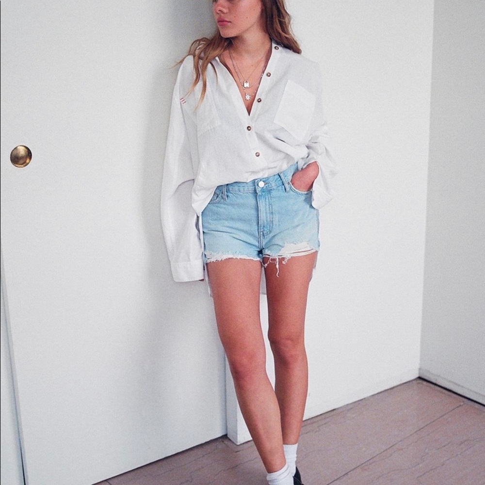 BDG Girlfriend jeans shorts